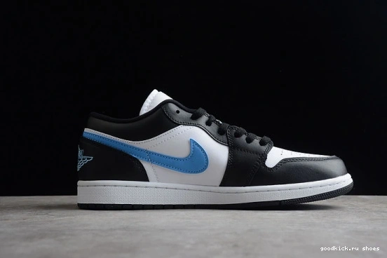 DC0774-041 University (W) Jordan Low  Blue Black 1 DC0774-041 White 0408